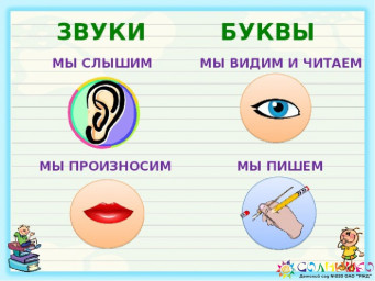 Что такое буквы и звуки?